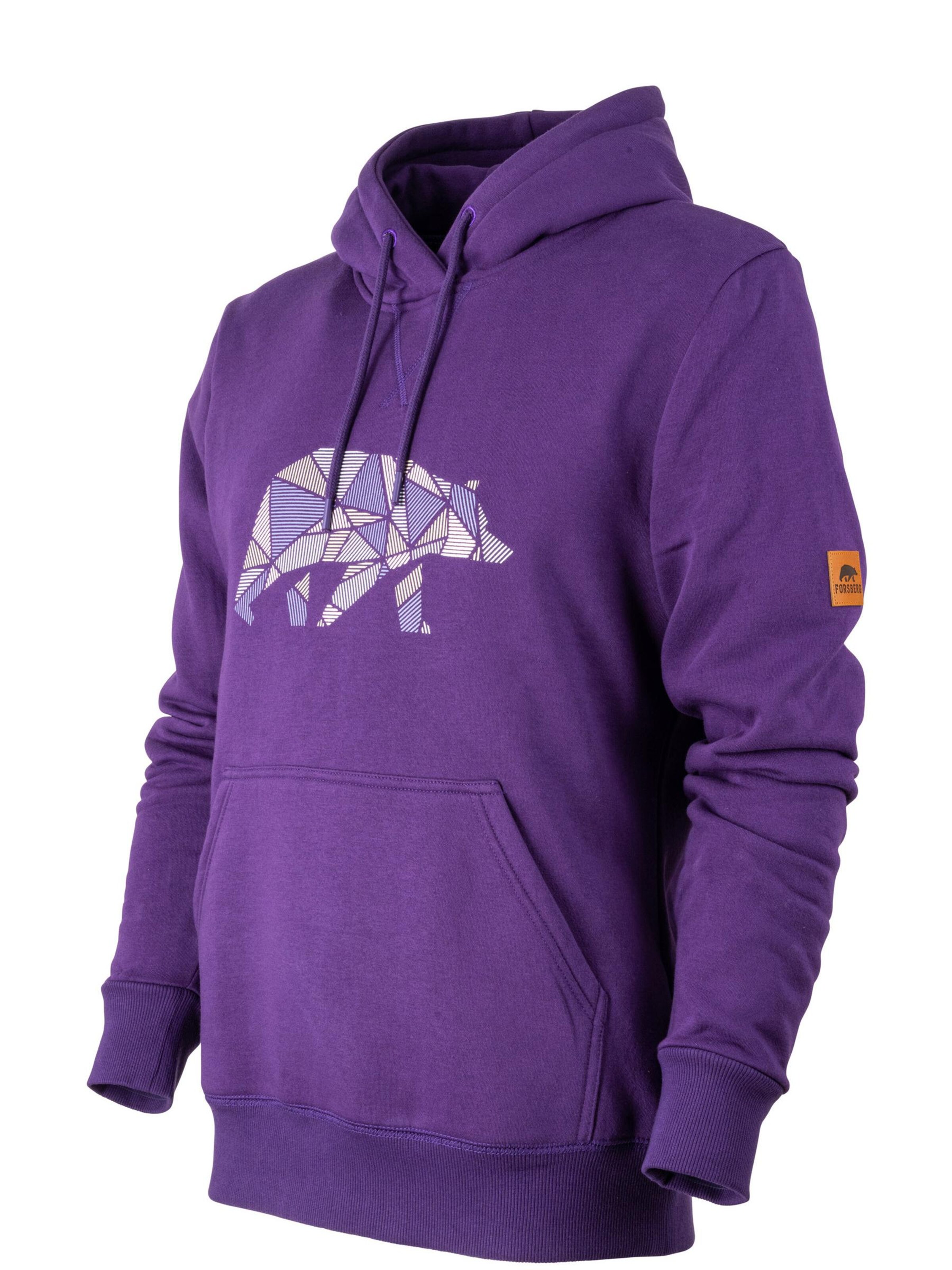 FORSBERG Sweatshirt in Purple