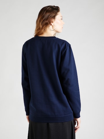 Dorothy Perkins Sweatshirt 'Santas Little Helper' in Blau