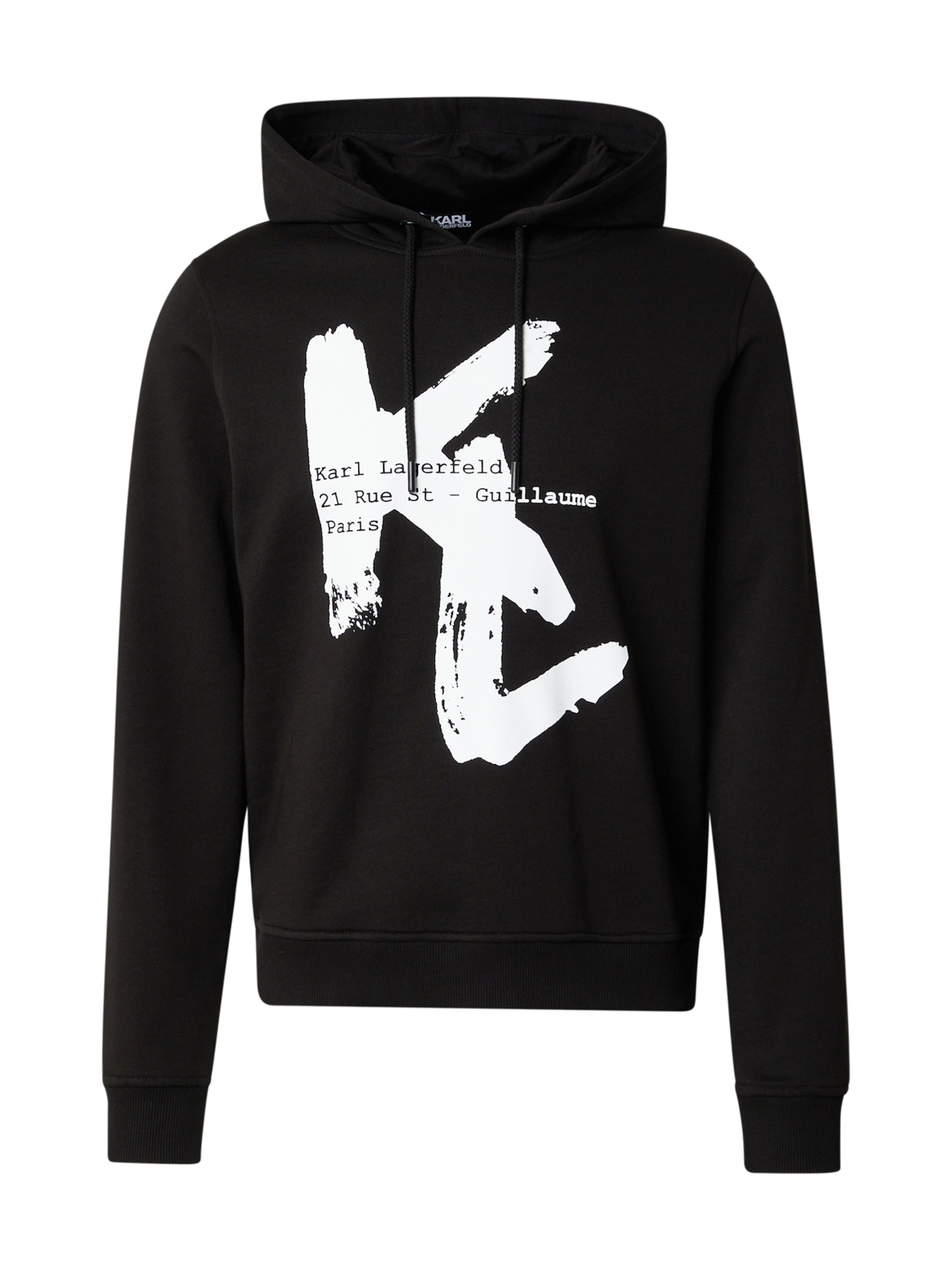 Karl Lagerfeld Свитшот в Черный: спереди