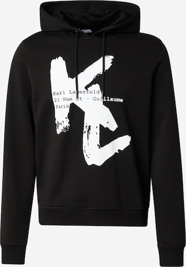 Karl Lagerfeld Bluzka sportowa w kolorze czarny / białym, Podgląd produktu