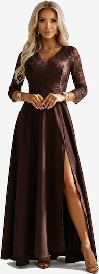 Numoco Abendkleid 'Maxikleid Amber' in 42 in braun, Produktansicht