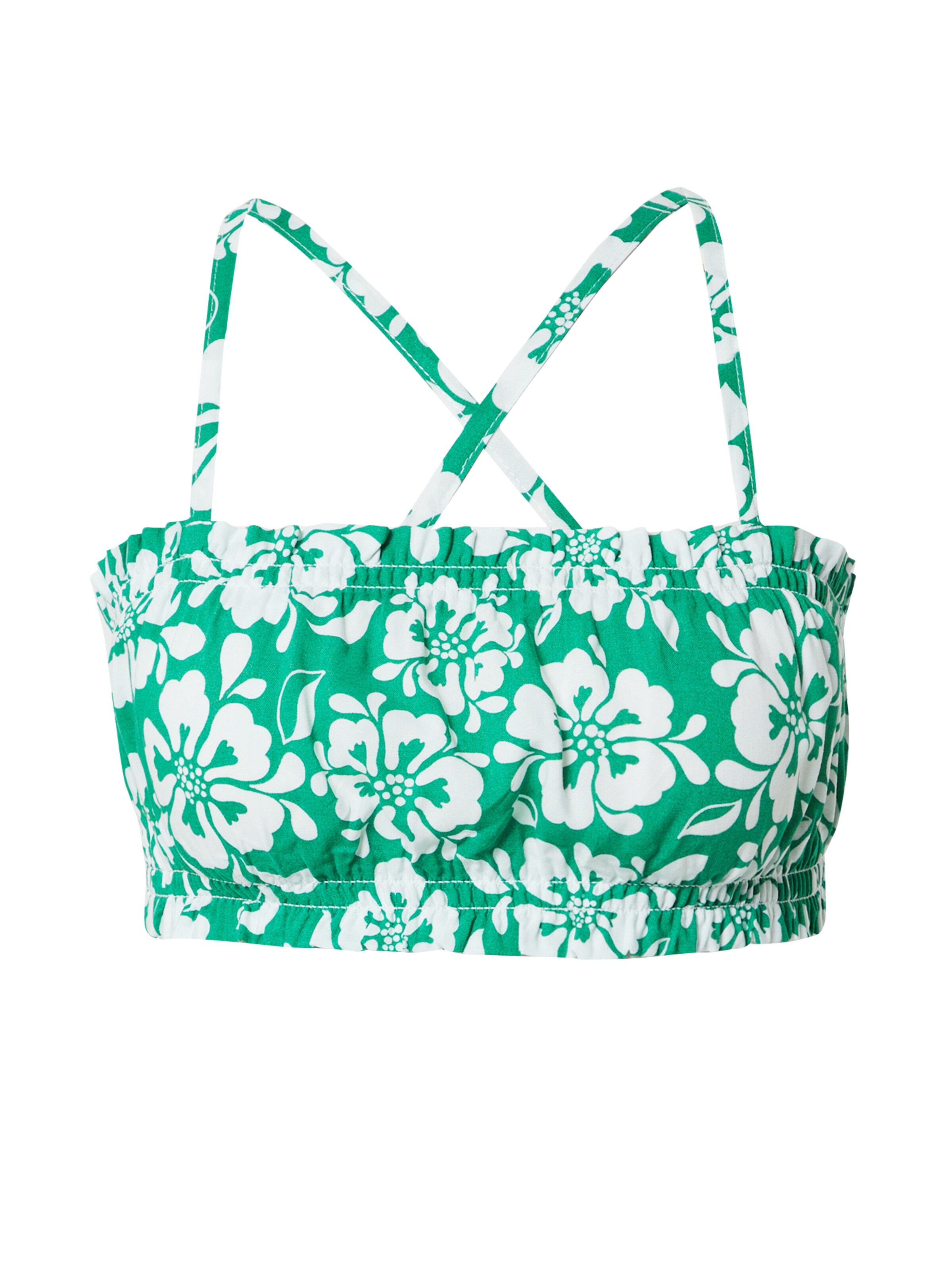 Monki Τοπ σε πράσινο: μπροστά