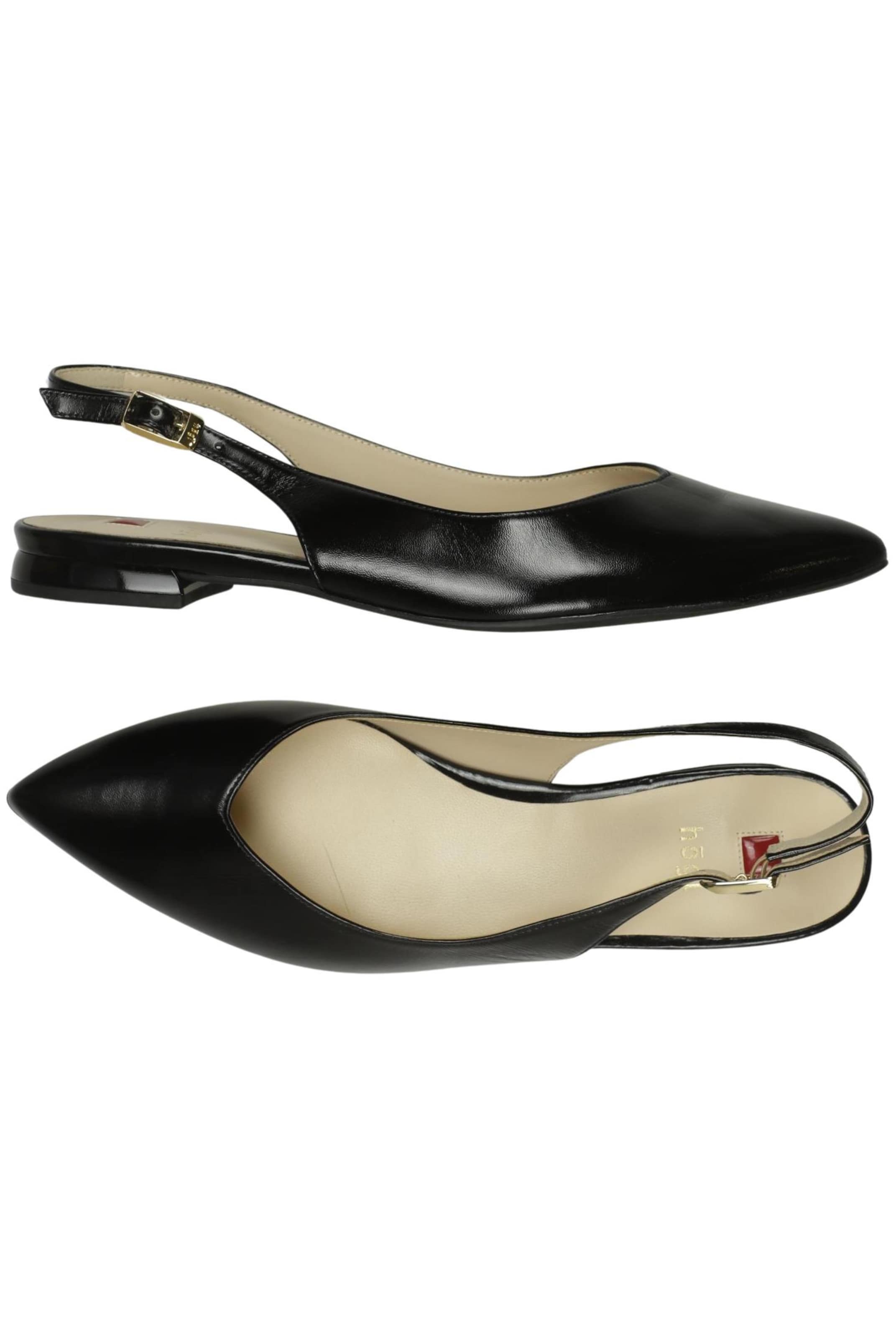 Högl Flats & Loafers in 38 in Black: front