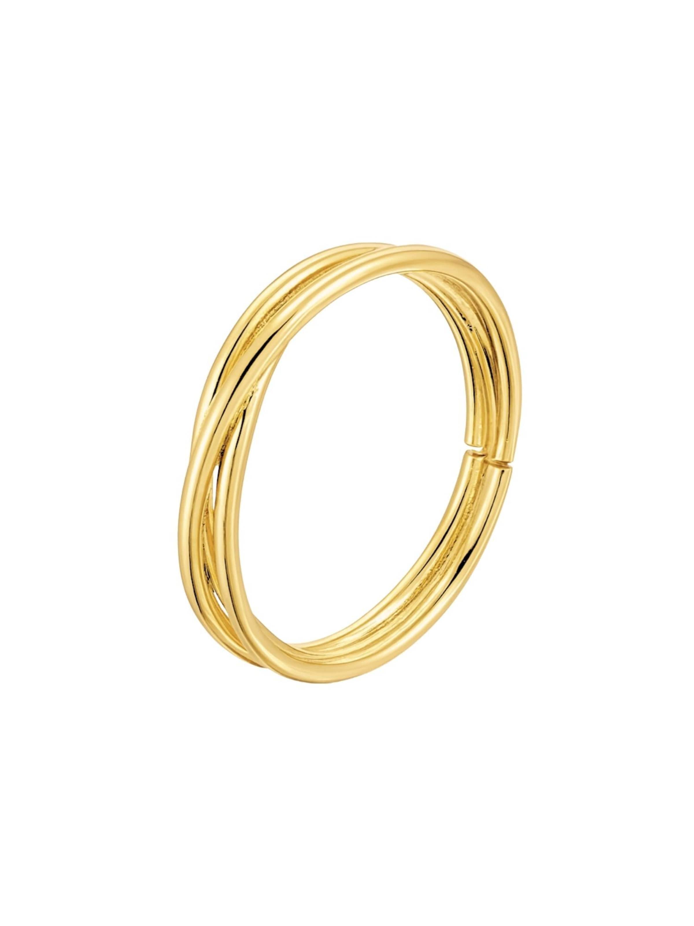 Heideman Ring 'Freydis' in Gold: Vorderseite