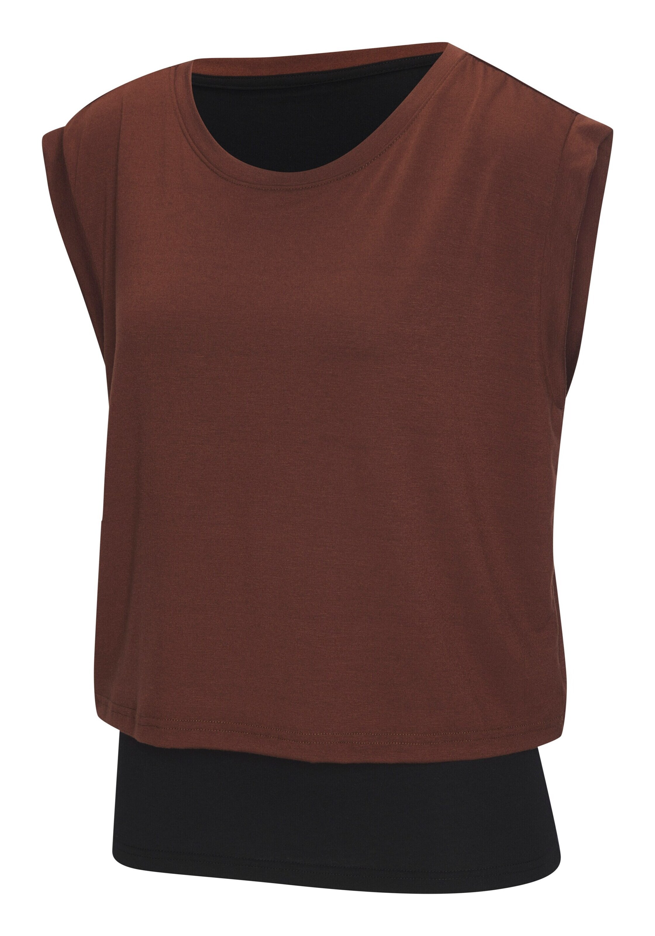 LASCANA ACTIVETop - smeđa boja