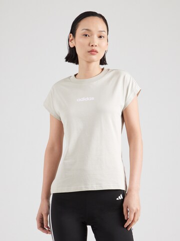 ADIDAS SPORTSWEAR Funkční tričko 'Essentials Linear' – zelená: přední strana