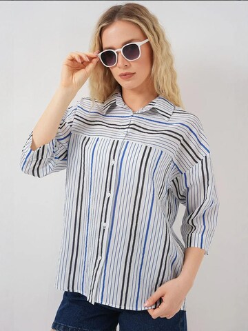 Chemisier Bigdart en bleu