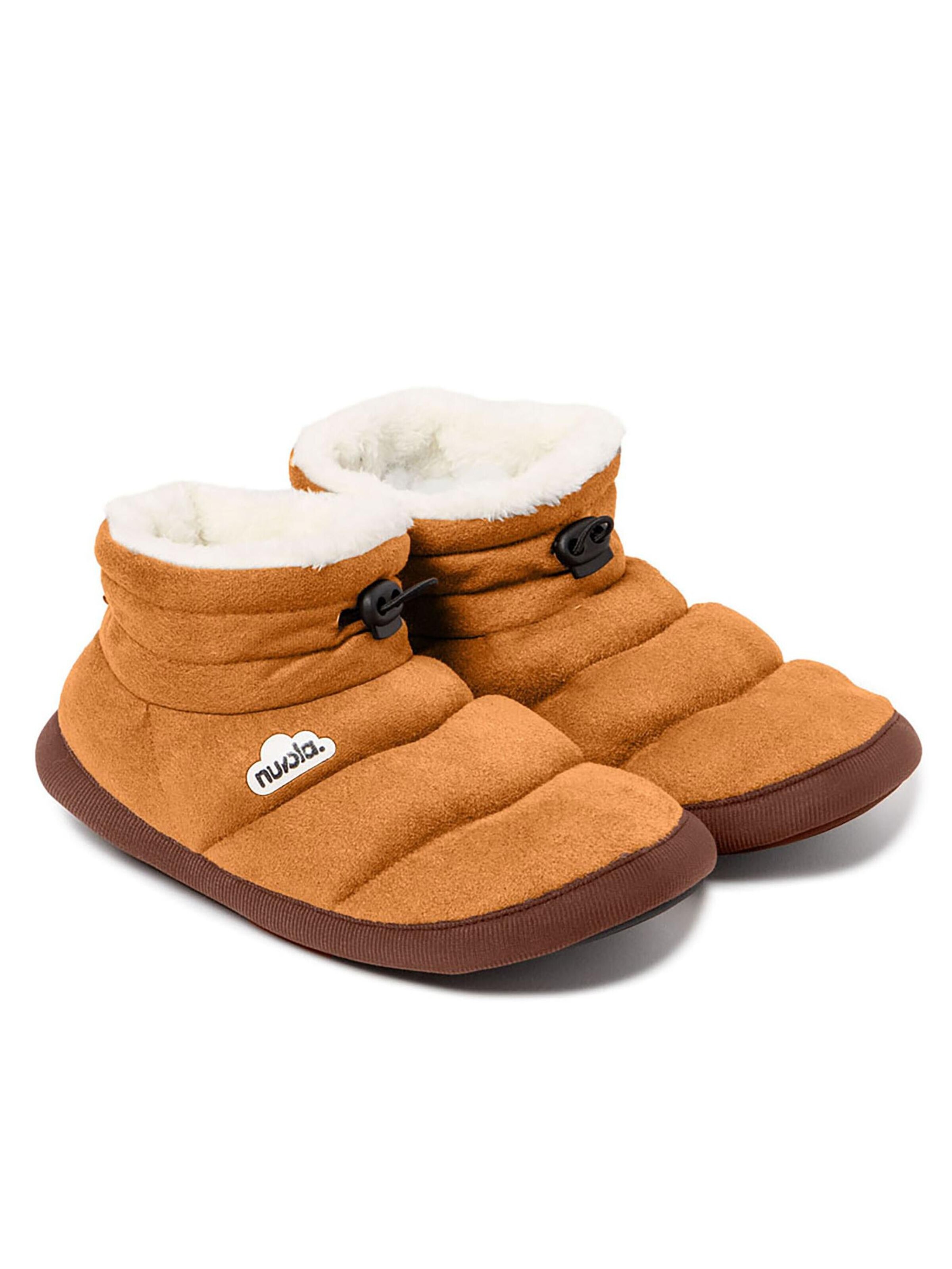 Pantoufle 'Home Velvet' Nuvola. en marron