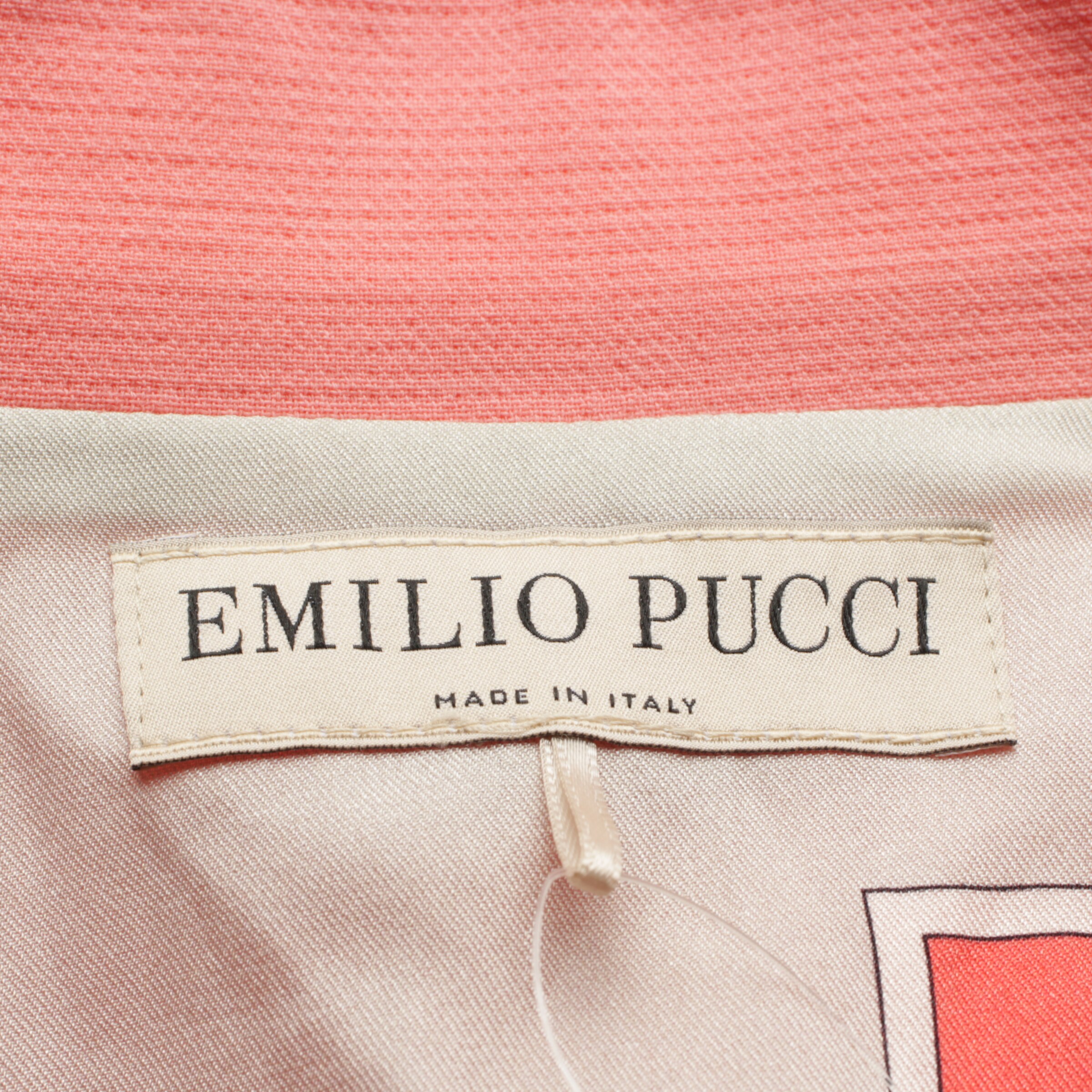 Emilio Pucci Blazer in XXS in Pink