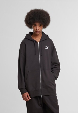 PUMA Sports sweat jacket 'Better Classics' in Black