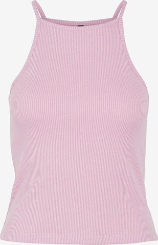 Top 'Ostina' di PIECES in rosa: frontale