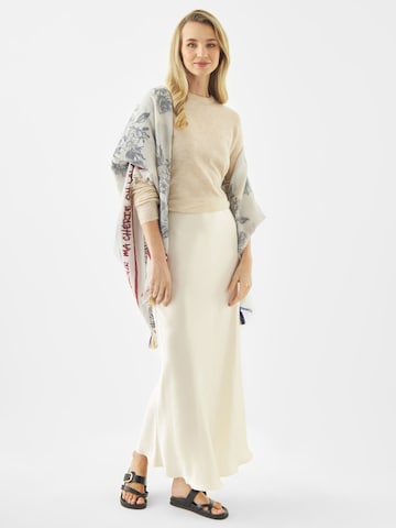 Foulard CODELLO en blanc : devant