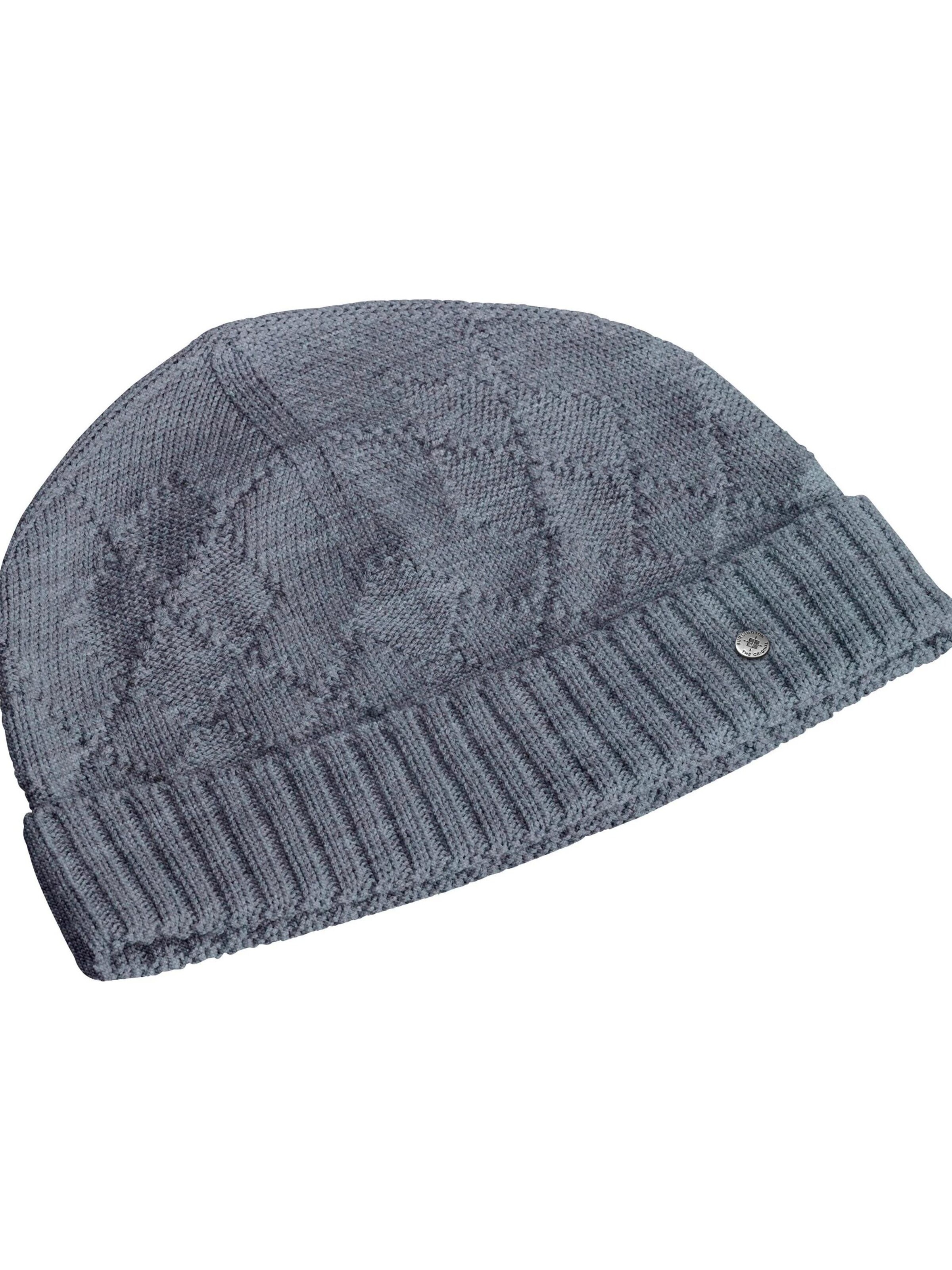 BURLINGTON Hut 'Argyle Accent'‌ in Grau