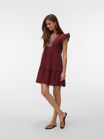 VERO MODA Kleid in Rot