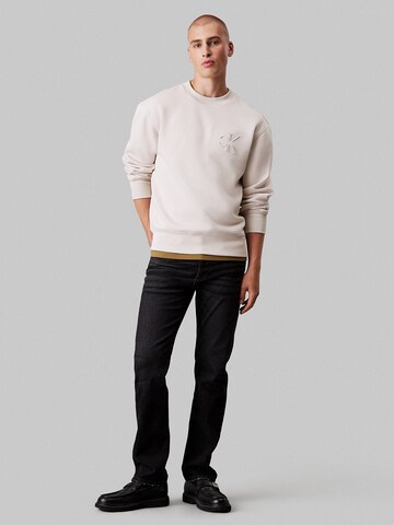 Calvin Klein Jeans Sweatshirt in Wit
