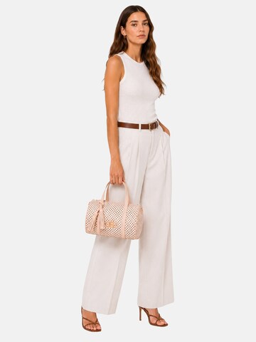 Borsa a mano 'Baldwin 2' di Laura Biagiotti in beige: frontale