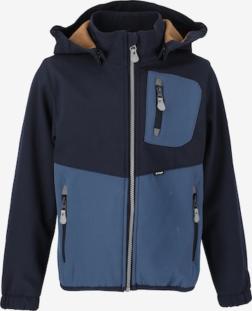 ZigZag Outdoorjas 'Tarzan' in Blauw: voorkant