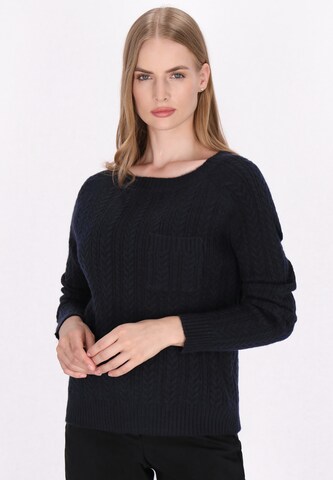 DreiMaster Klassik Sweater in Blue: front