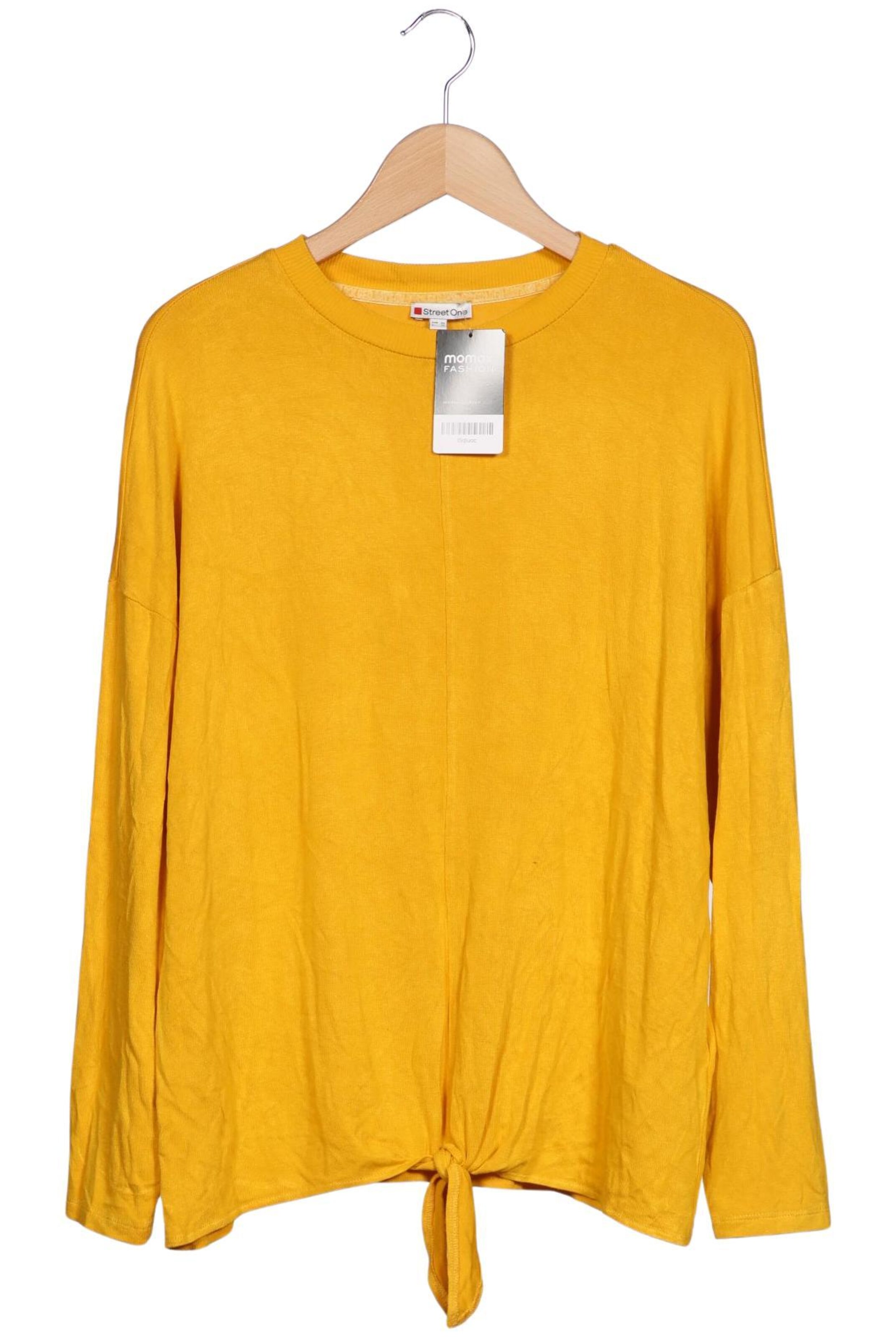 STREET ONE Pullover XL in Gelb: Vorderseite