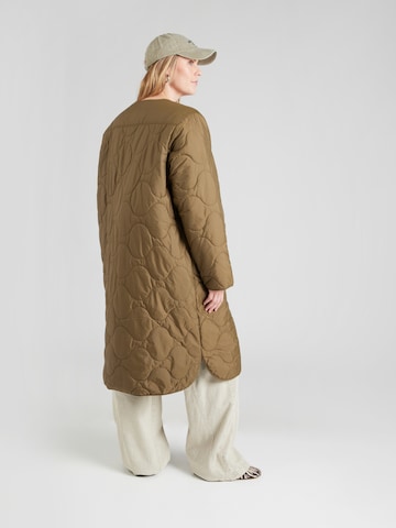 ONLY Carmakoma Between-Seasons Coat 'CARSANDY' in Green