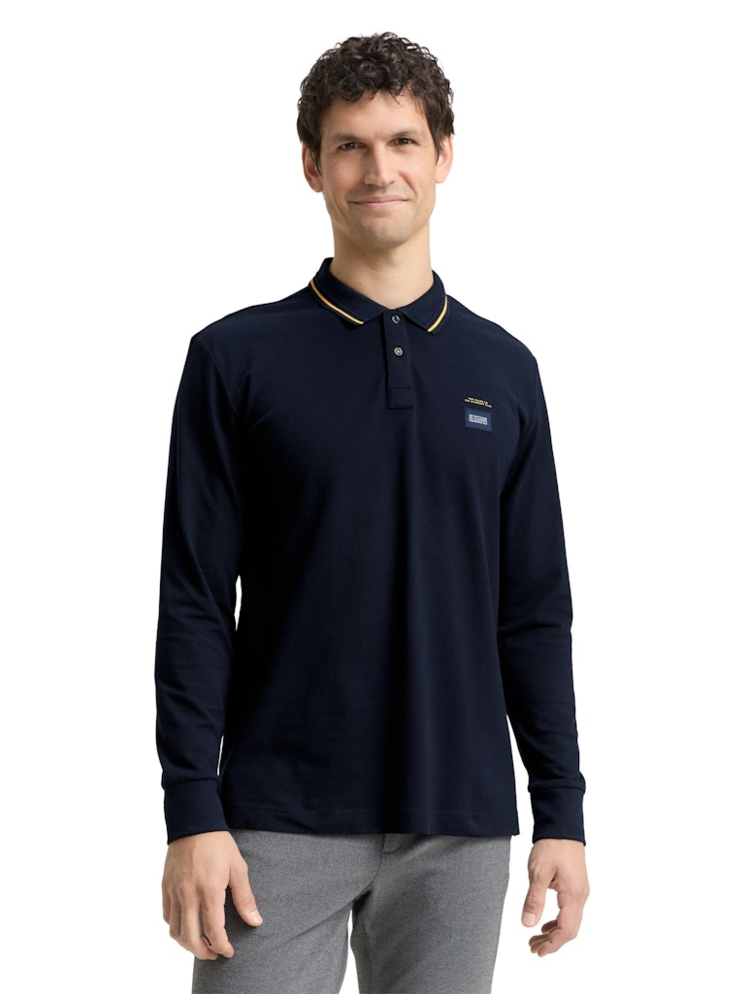 TOM TAILOR - Camiseta en azul: frente