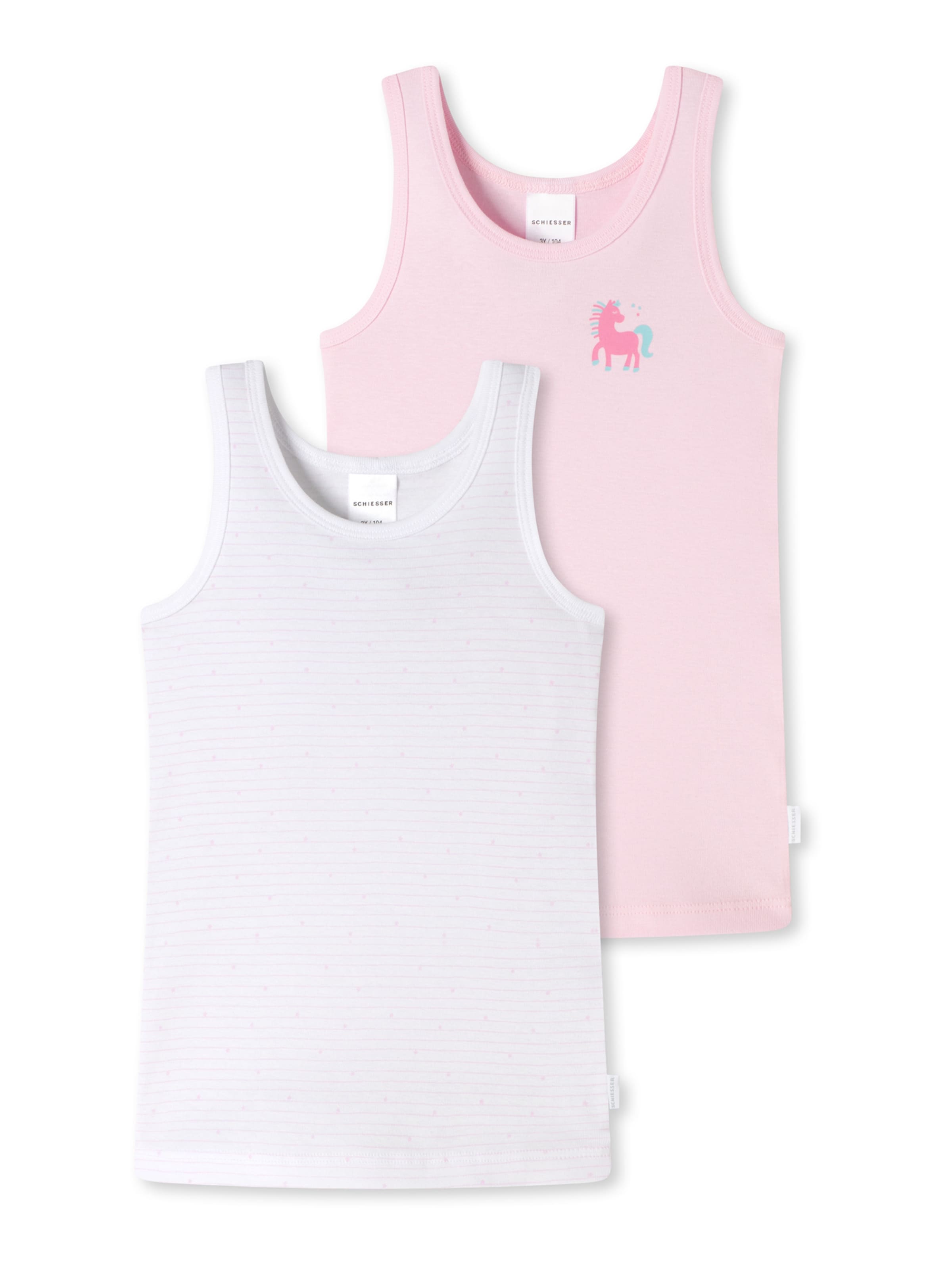 SCHIESSER Undershirt in Pink: front