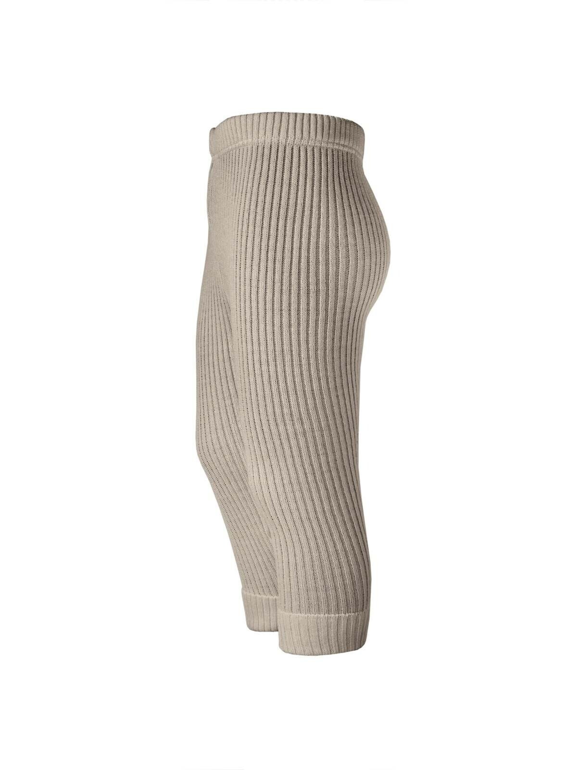 MAXIMO Regular Pants 'MINI-Leggings, Rippstrick' in Beige