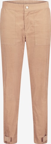 Cartoon Regular Pants in Beige: front