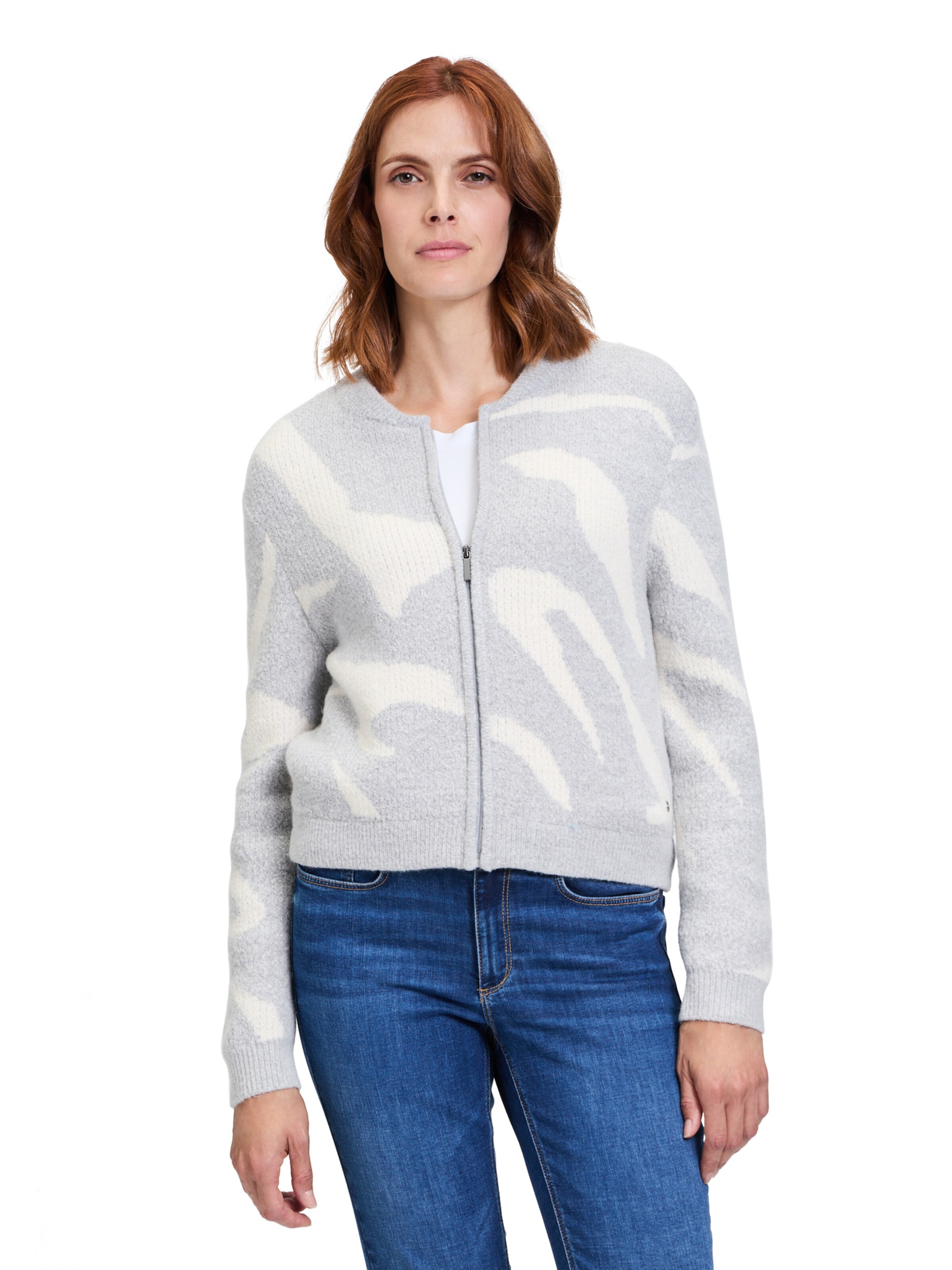 Giacchetta di Betty & Co in grigio: frontale