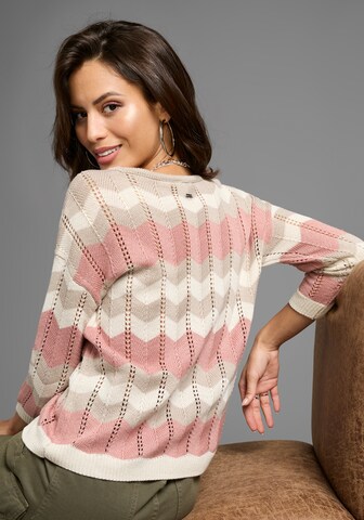 LAURA SCOTT Pullover in Pink