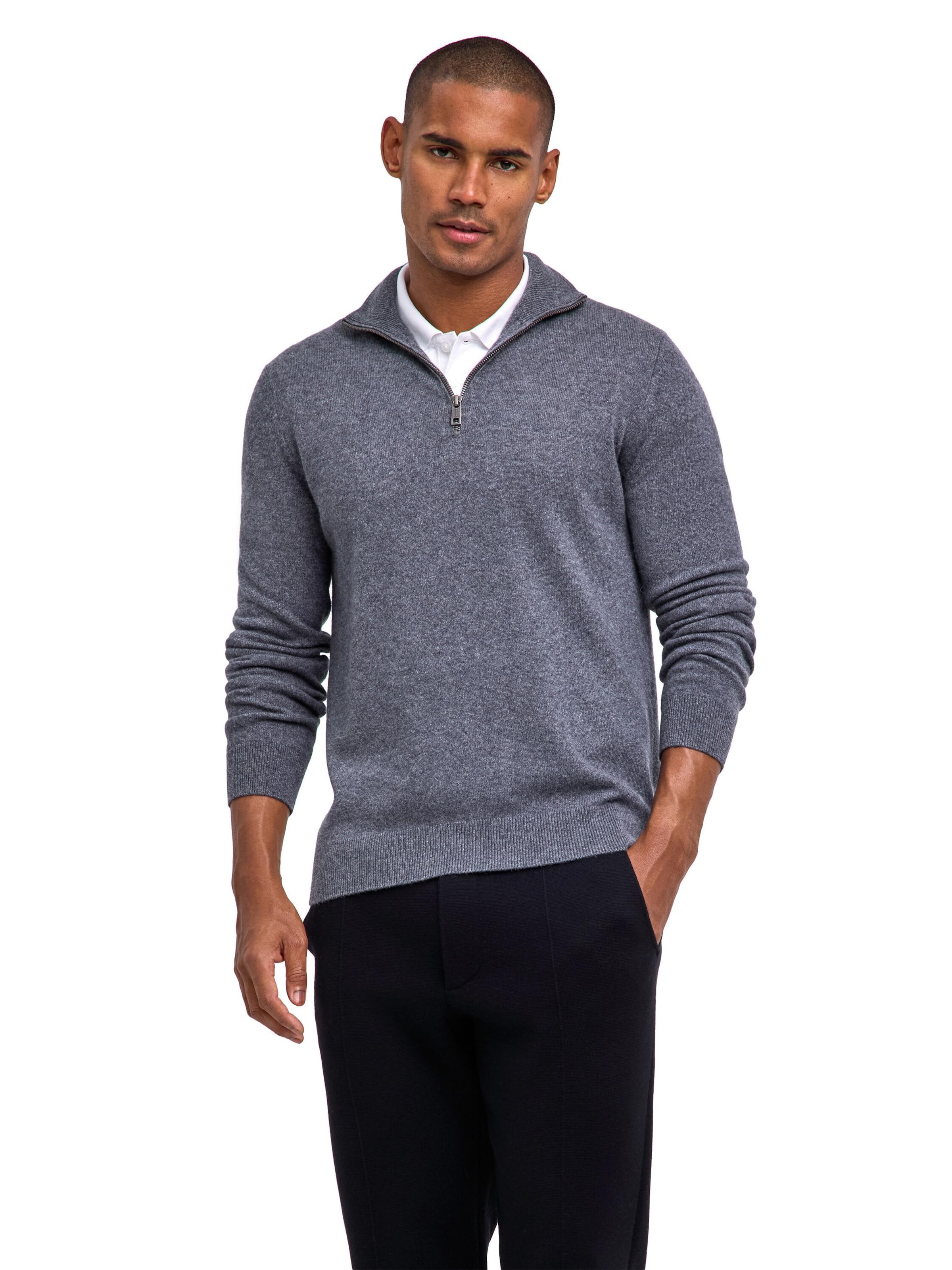 FALKE Sweater 'Pure Cashmere' in Grey, Item view