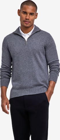 FALKE Pullover 'Pure Cashmere' in Grau: Vorderseite