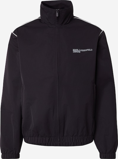 KARL LAGERFELD JEANS Välikausitakki värissä musta / valkoinen, Tuotenäkymä