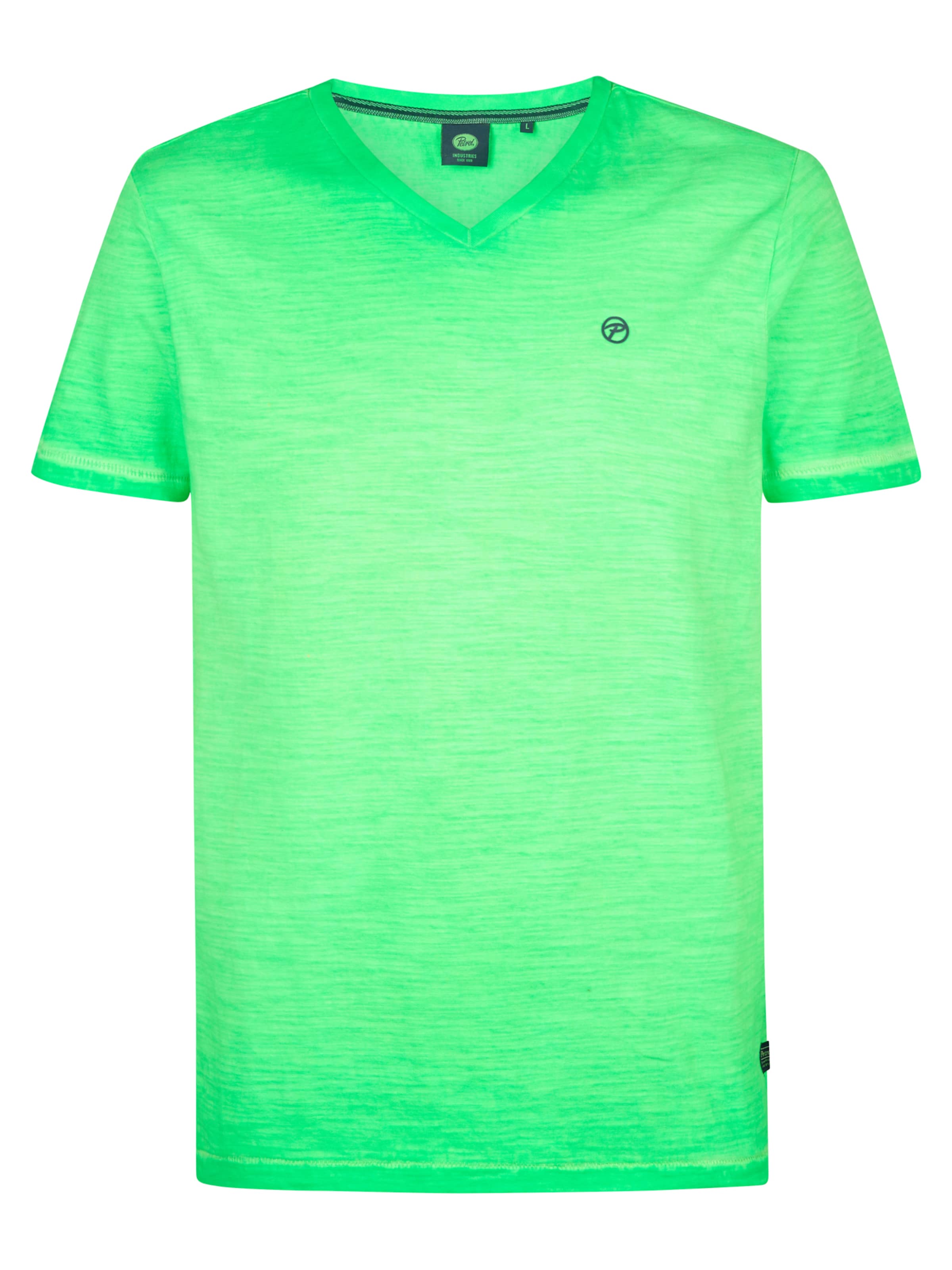 Petrol Industries Tričko - Zelená: predná strana