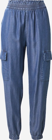 ONLY Tapered Gargohousut 'ONLCHARIS' värissä sininen: etupuoli