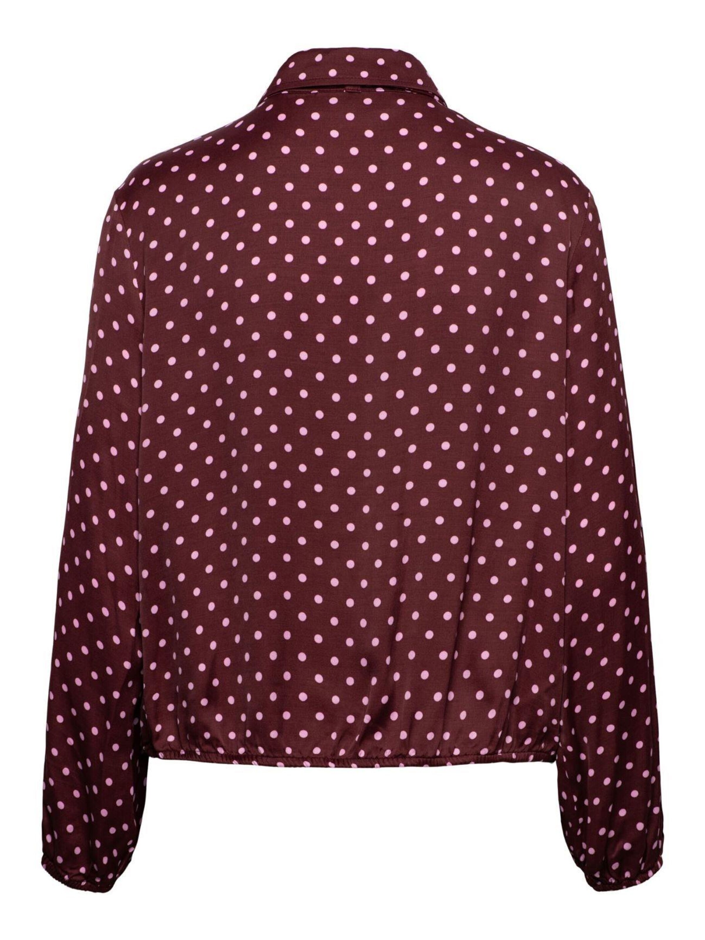 &co woman Blouse '&Co woman Alisha polka burgund' in Red