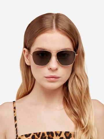 HAWKERS - Óculos de sol 'LAX' em ouro