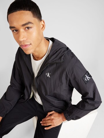 Calvin Klein Jeans Tussenjas in Zwart