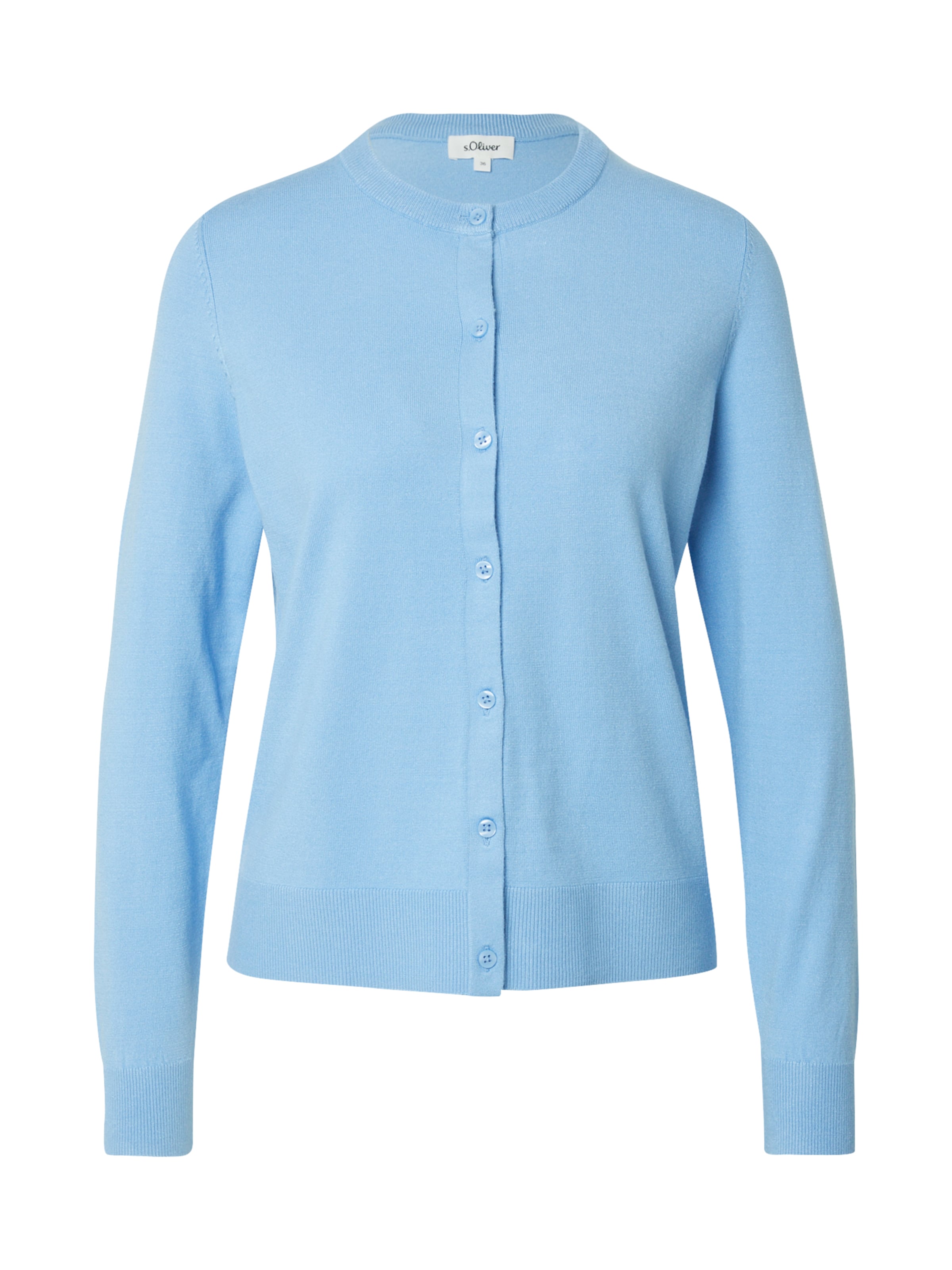 Cardigan s.Oliver en bleu : devant