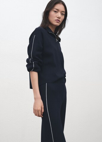 MANGO Wide leg Pants 'Cosmus' in Blue