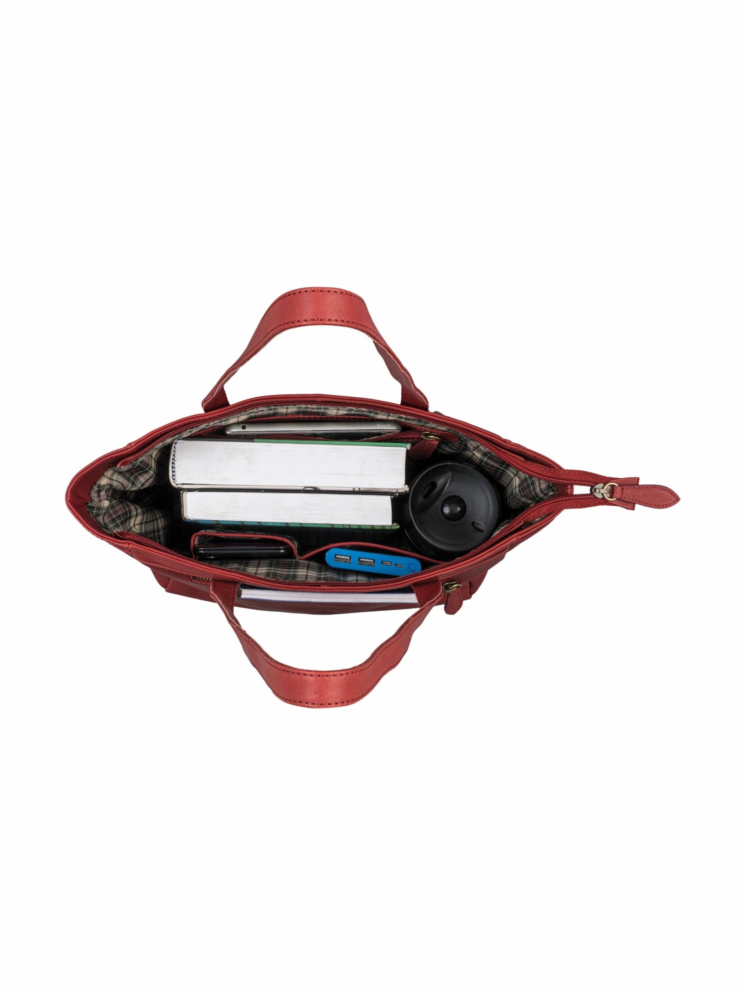 Benthill Shopper in Red