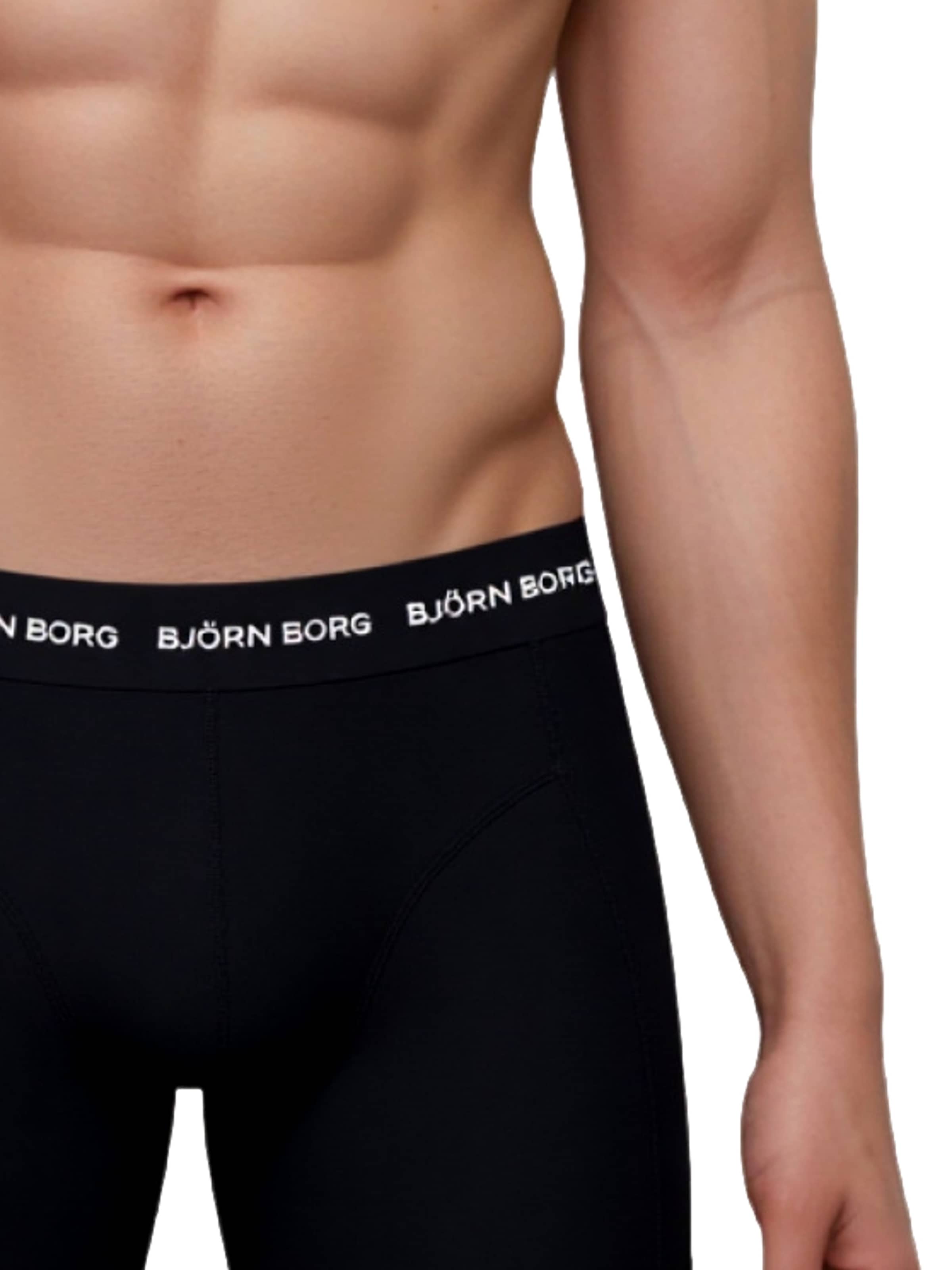 BJÖRN BORG Boksershorts i sort