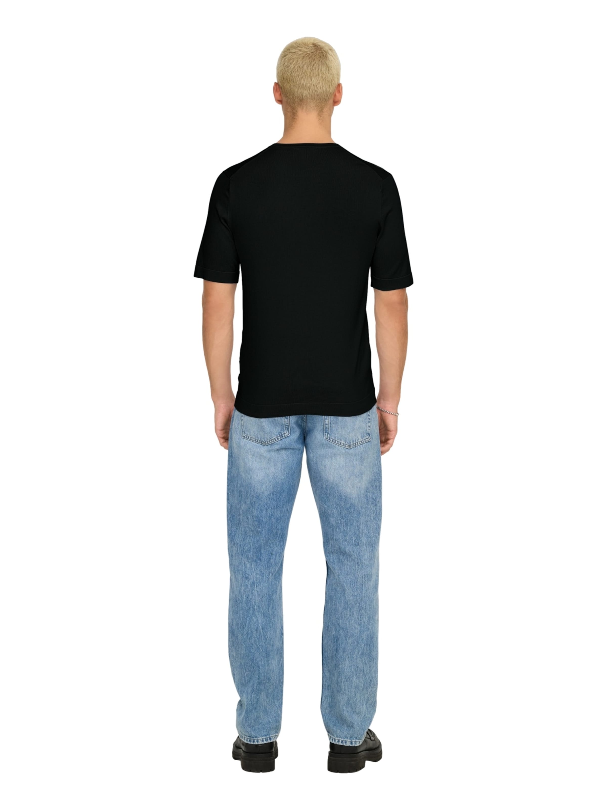 Only & Sons Pullover 'Wyler' in Schwarz