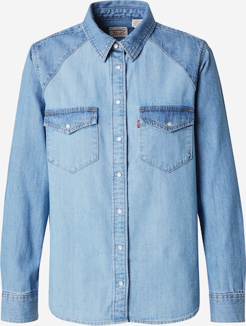LEVI'S ® Bluse 'Essential' in Blau: Vorderseite
