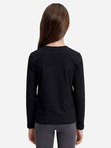 T-Shirt 'TOMMY T-Shirt Aus Baumwolle Und Elastan' Tommy Life en noir