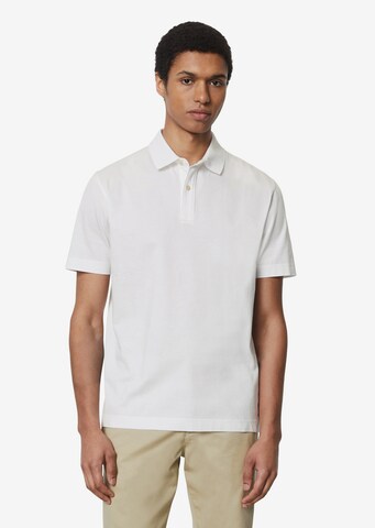 T-Shirt Marc O'Polo en blanc : devant