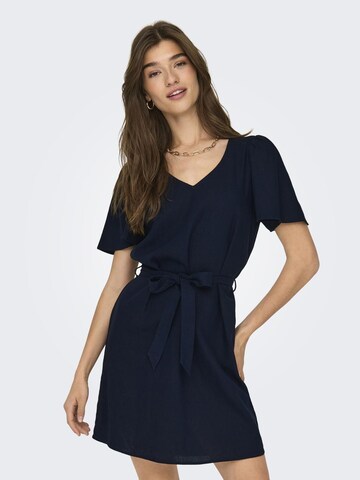 Robe JDY en bleu : devant