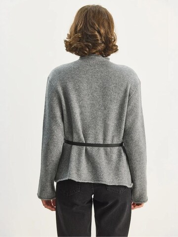 Bianco Lucci Gebreid vest in Grijs