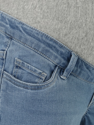 Vero Moda Maternity Regular Jeans 'ZIA' in Blauw