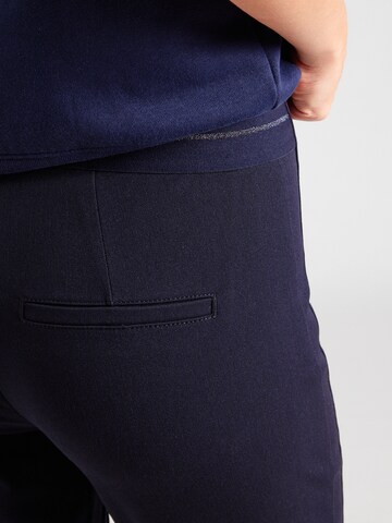 Slimfit Pantaloni di GERRY WEBER in blu